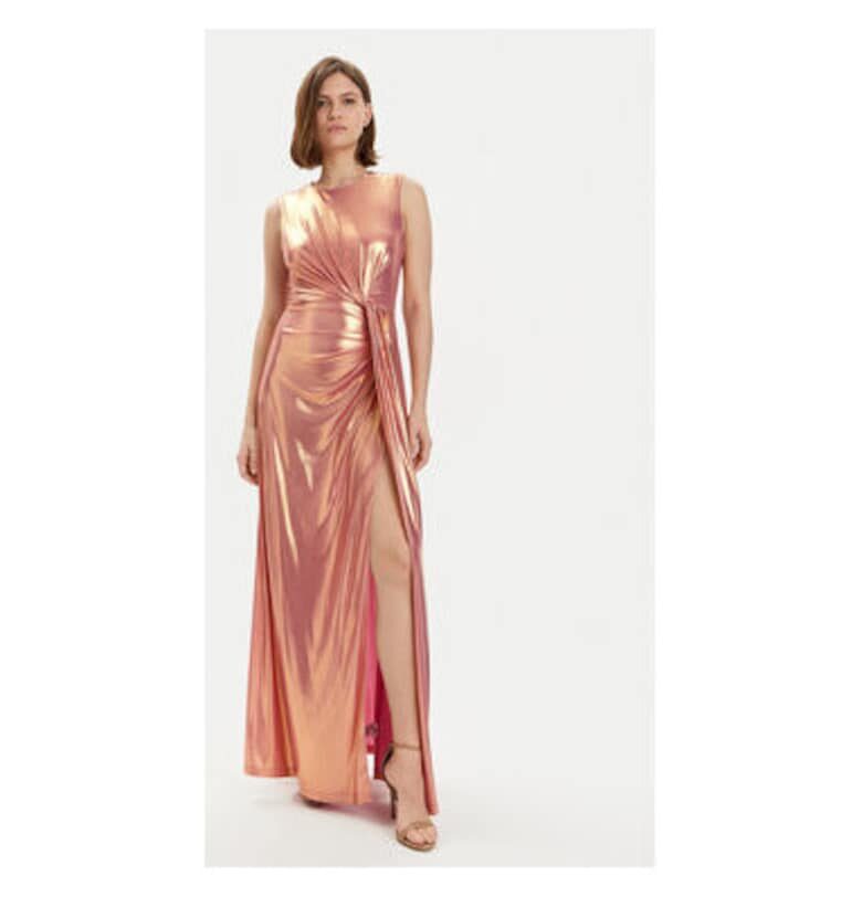 Дамска рокля -  303614362 - Полиестер - Розов - Розово Silvian Heach