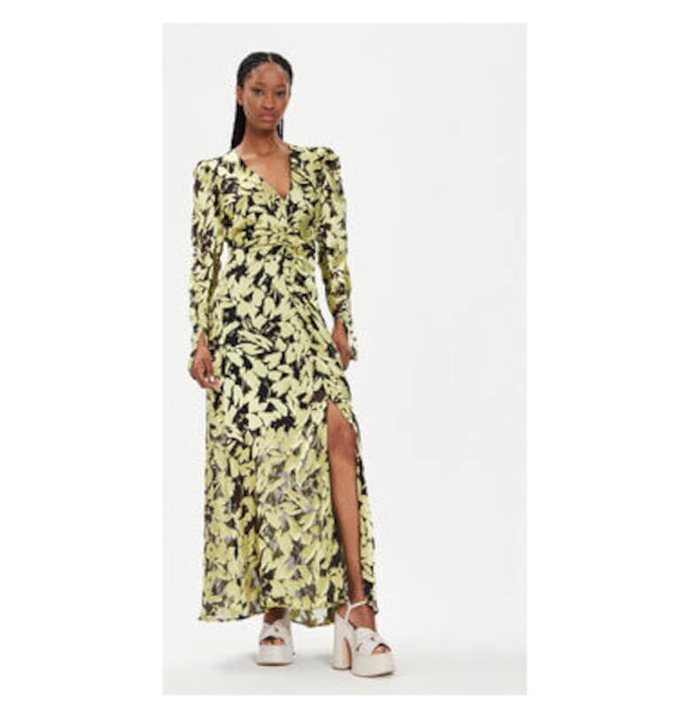 Дамска рокля -  303619787 - Зелена - Зелен GESTUZ