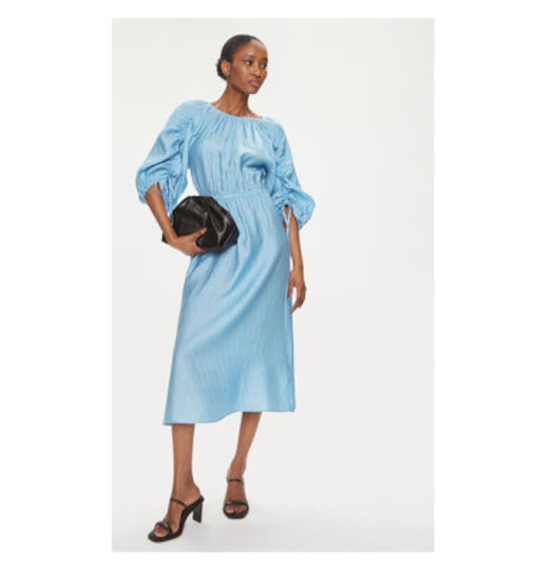 Дамска рокля -  303641290 - Вискоза/Лиосел/Полиамид - 65469 Karen by Simonsen