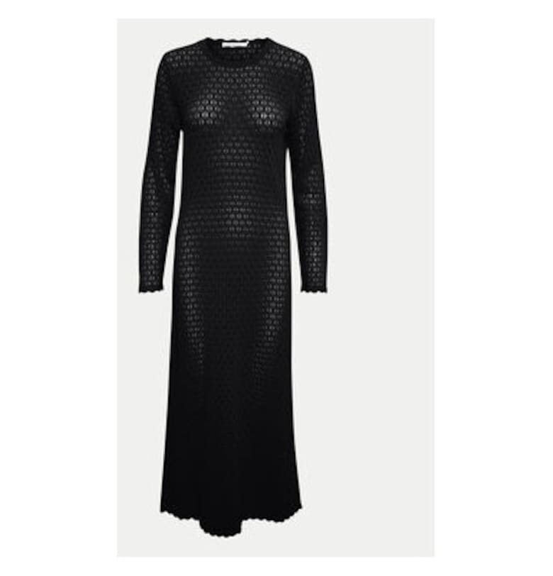 Дамска рокля -  303641337 - Вискоза/Полиамид - Син - Син Karen by Simonsen