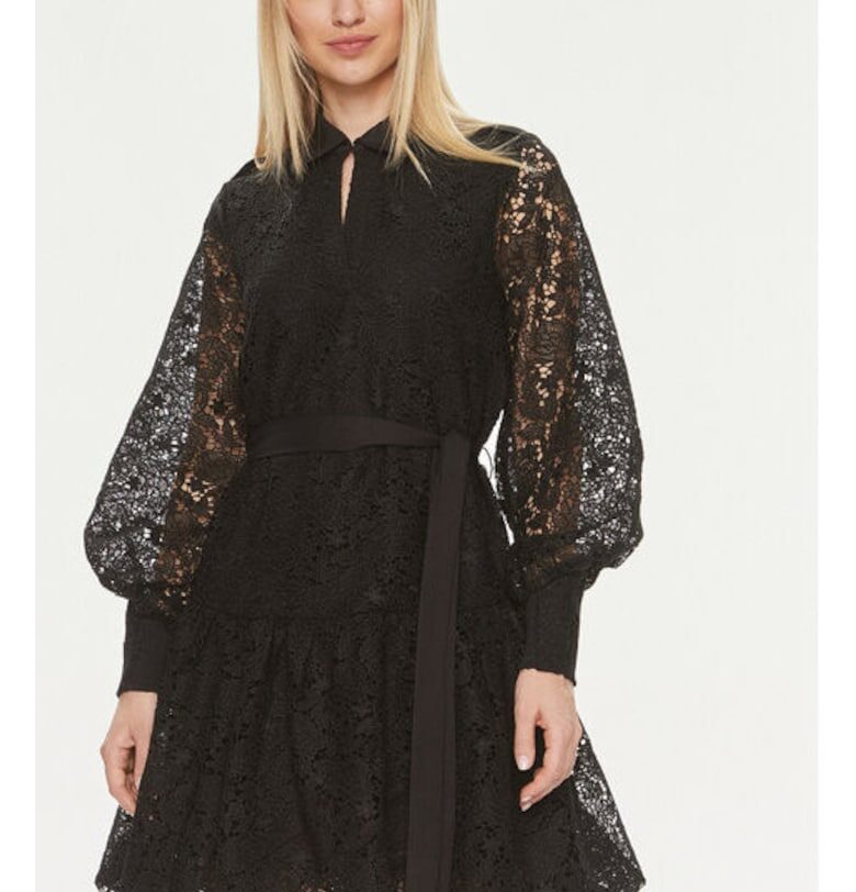 Дамска рокля -  303667238 - Полиестер - Черна - Черен Bruuns Bazaar