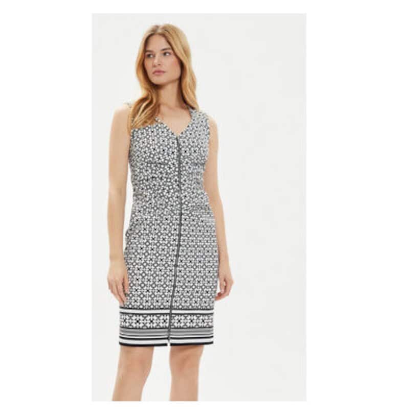 Дамска рокля -  303838843 - Вискоза/Найлон - Черна JOSEPH RIBKOFF