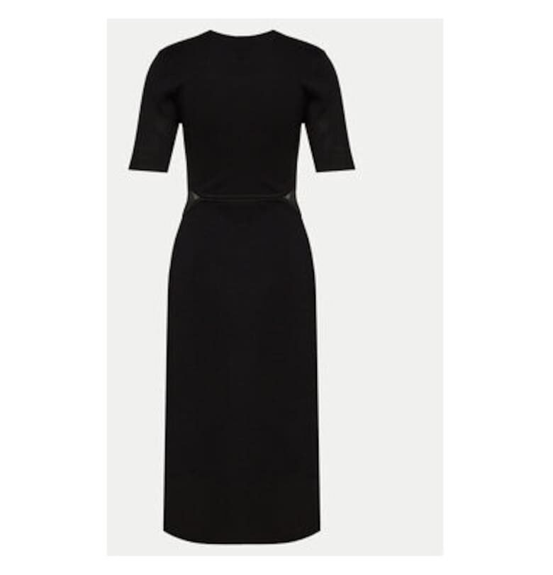 Дамска рокля -  303845308 - Вискоза/Найлон - XS INTL - Черна DKNY