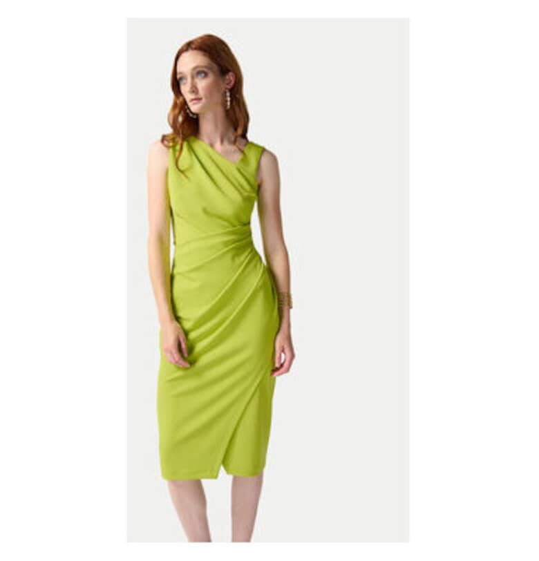 Дамска рокля -  303880804 - Полиестер - Зелен - Зелен JOSEPH RIBKOFF