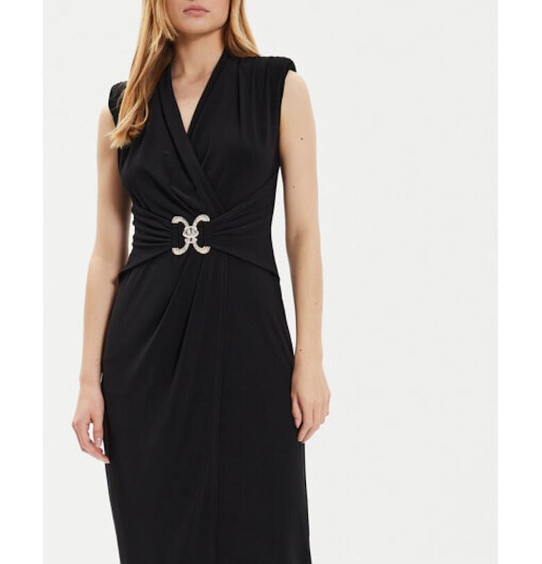 Дамска рокля -  303880866 - Полиестер - 34 EU - Черна JOSEPH RIBKOFF