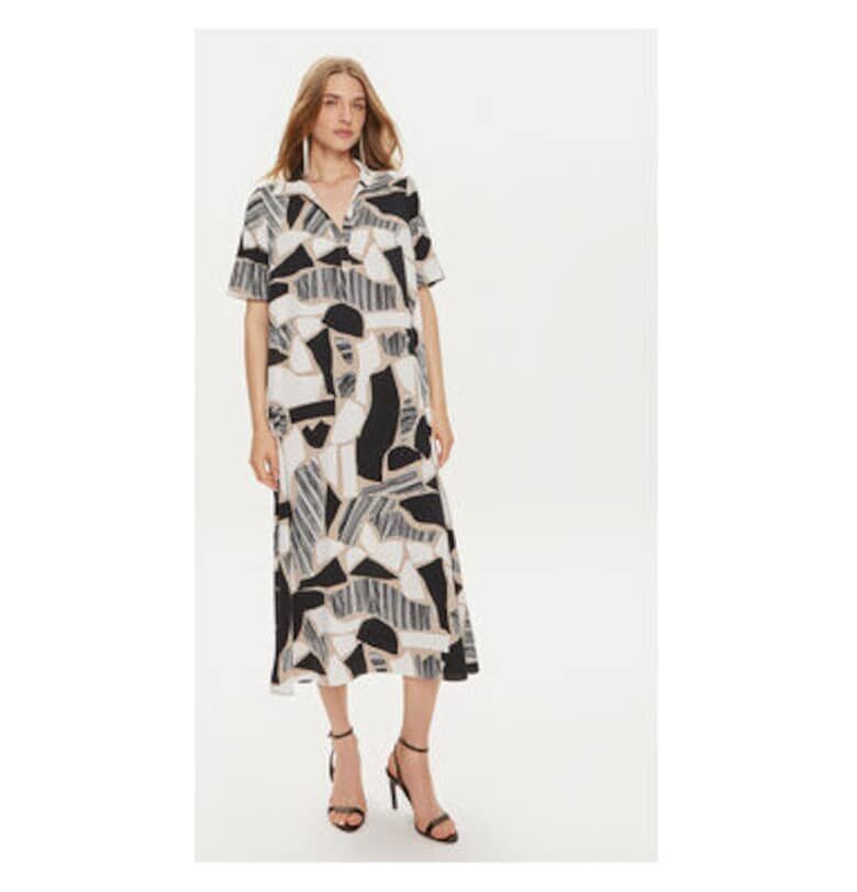 Дамска рокля -  303880958 - Полиестер - Многоцветен - Многоцветен JOSEPH RIBKOFF