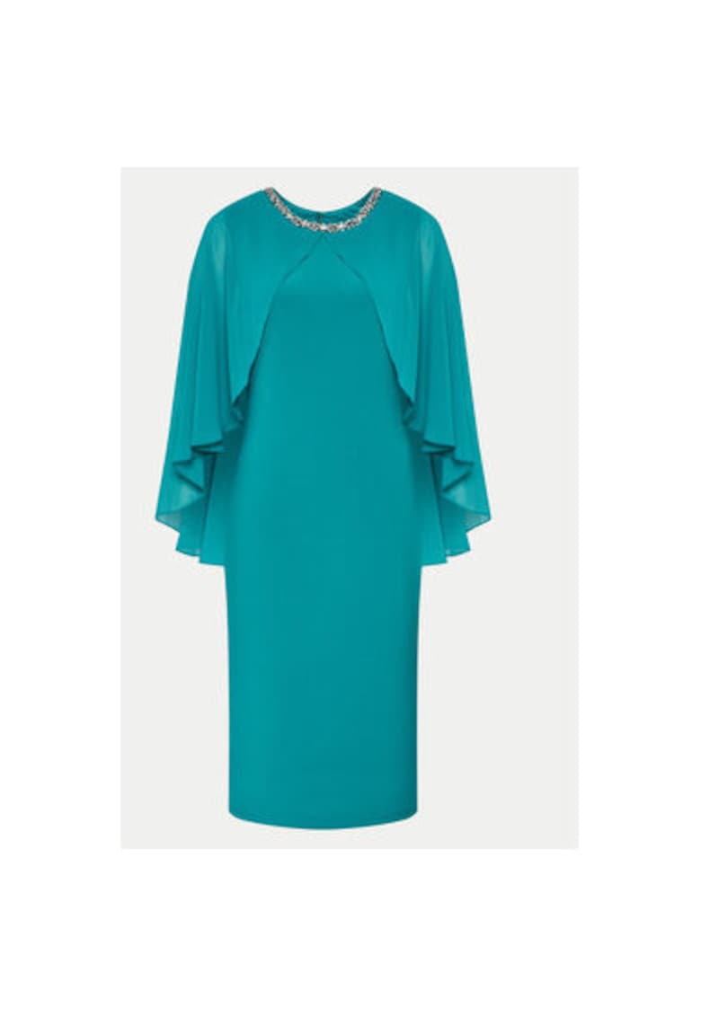 Дамска рокля - 303880989 - Полиестер - Син - Син JOSEPH RIBKOFF