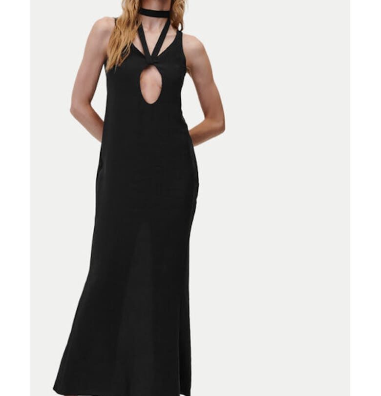 Дамска рокля -  303917128 - Модал - Черна - Черен Undress code