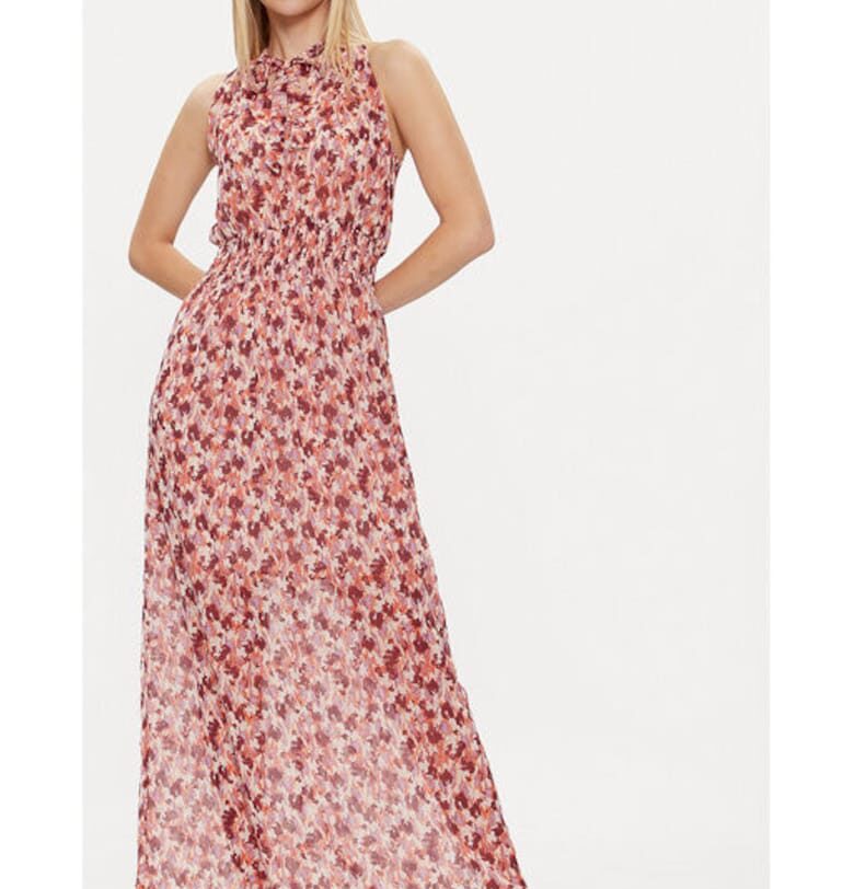 Дамска рокля -  303917715 - Полиестер - Кафяв - Кафяв Morgan