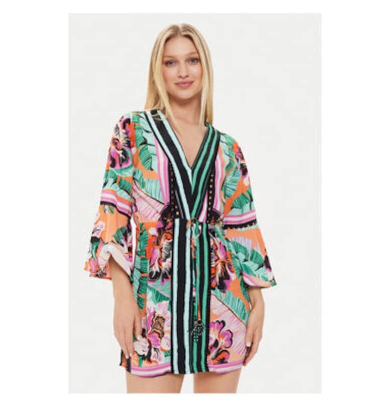 Дамска рокля -  304019715 - Вискоза - Многоцветна - Многоцветен Maaji