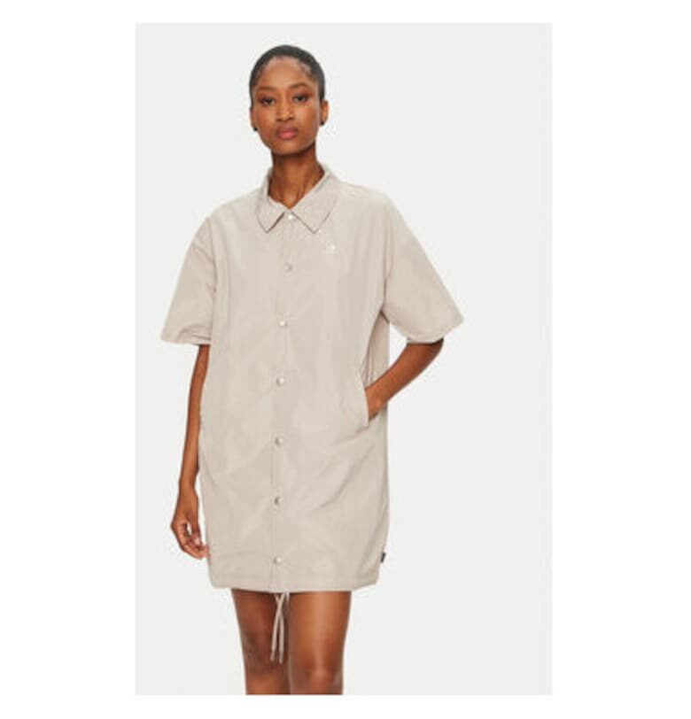 Дамска рокля -  304038068 - Полиестер - Бежов - Бежов Converse