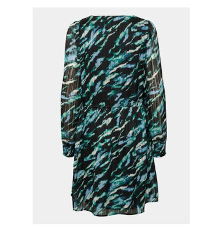 Дамска рокля -  304099243 - Полиестер - Зелен - Зелен kaffe