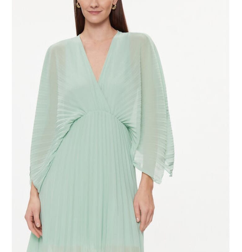 Дамска рокля -  304106958 - Полиестер - Зелена - Зелен kontatto