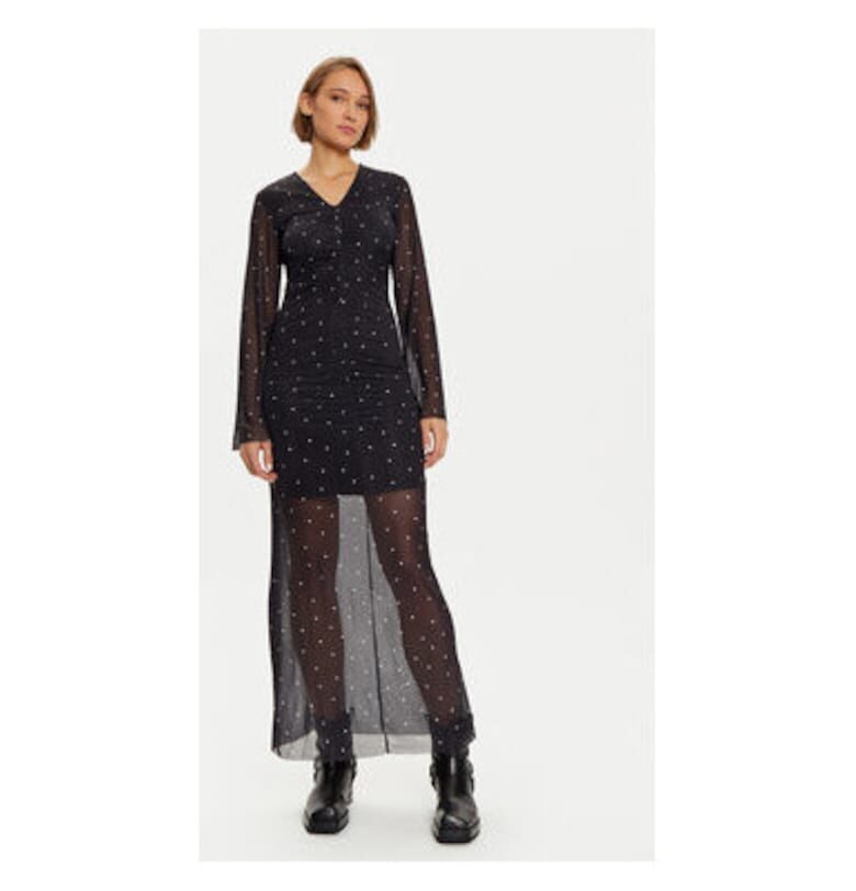 Дамска рокля -  304176821 - Полиестер - Черен Karen by Simonsen