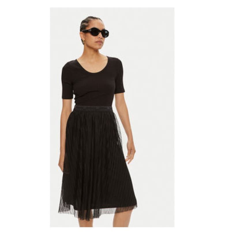 Дамска рокля -  304218590 - Памук - Черен DKNY