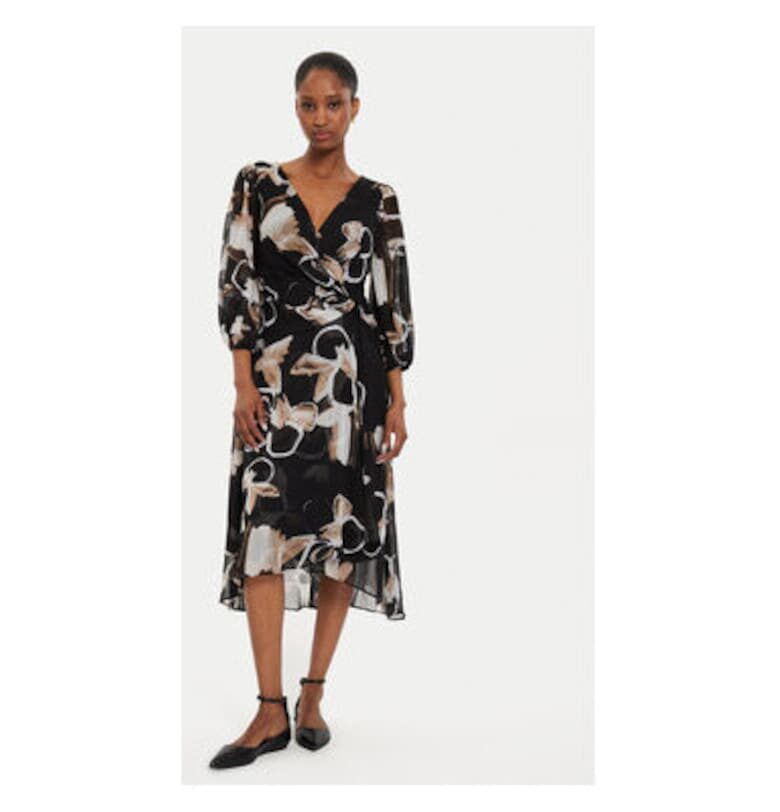 Дамска рокля -  304218750 - Полиестер - Черен DKNY