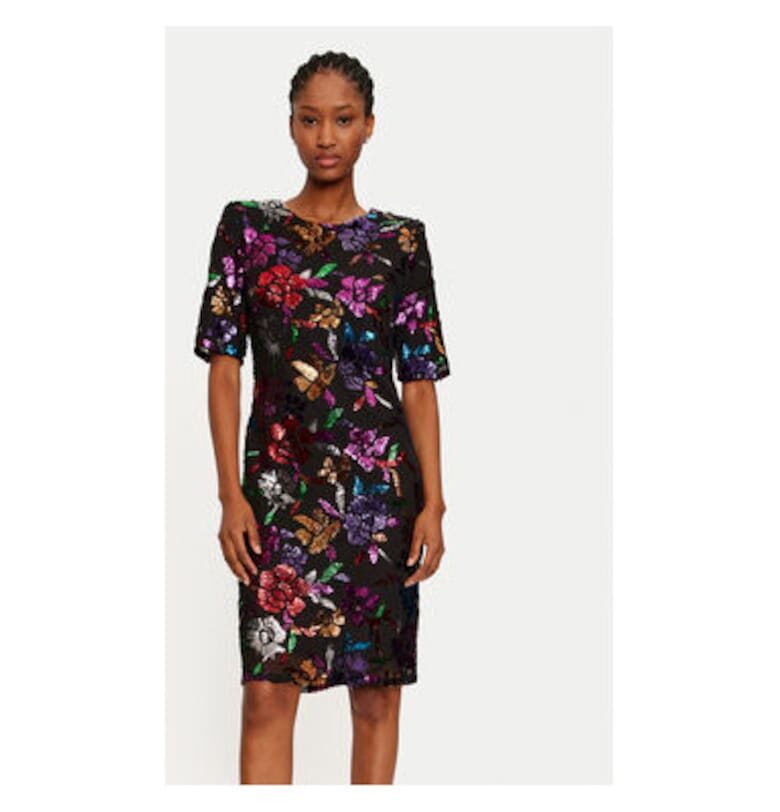 Дамска рокля -  304286797 - Полиестер - 25477 - Многоцветен JOSEPH RIBKOFF