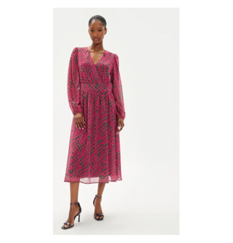 Дамска рокля -  304345906 - Рециклиран полиестер - Розов - Розово Joop