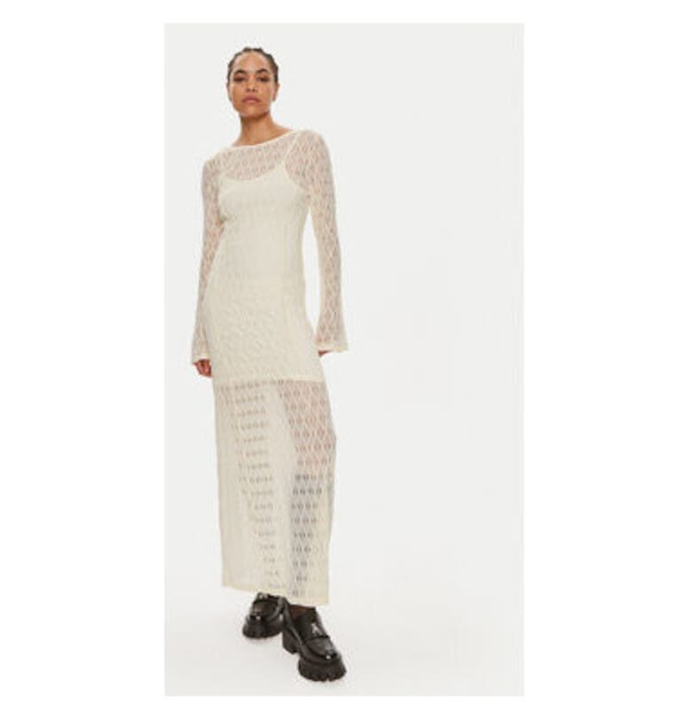 Дамска рокля -  304354472 - Полиамид - Бежов - Бежов GESTUZ