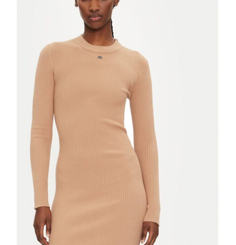 Дамска рокля -  304396779 - Вискоза/Полиестер - - Бежов Replay