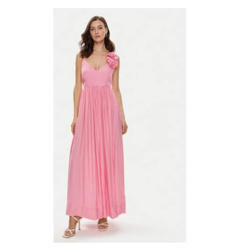 Дамска рокля -  304437069 - Вискоза - Розова - Розово Haveone