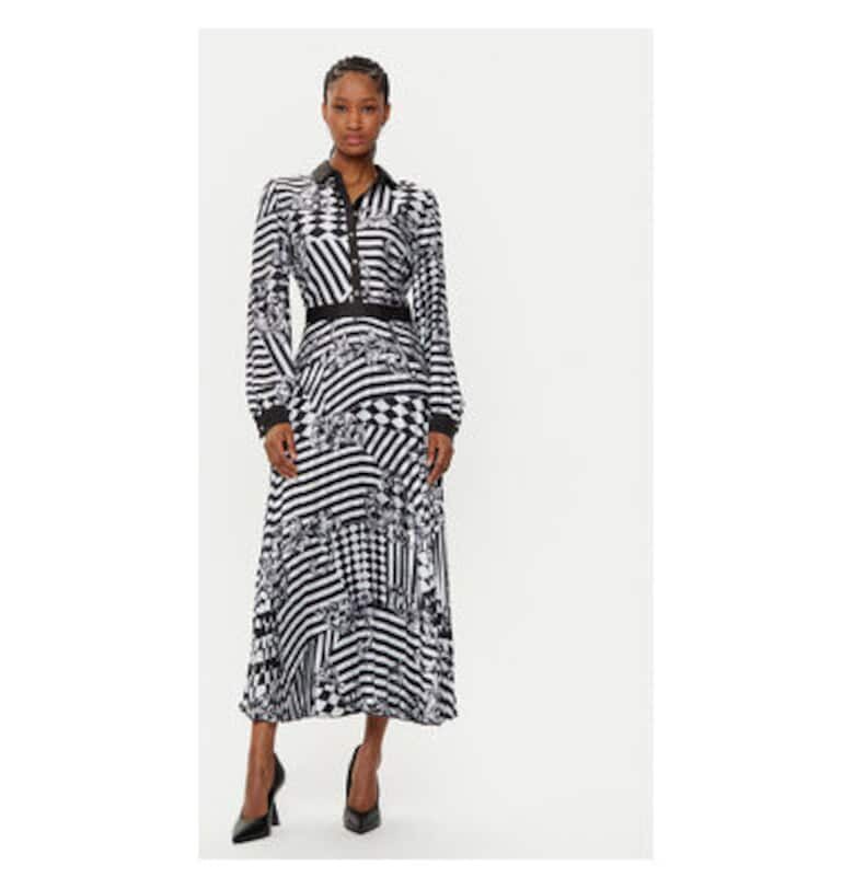 Дамска рокля -  304449055 - Полиестер - Черна - Черен Fracomina