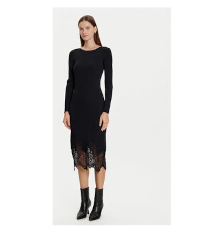 Дамска рокля -  304483233 - Вискоза/Полиамид - Черен - Черен Morgan