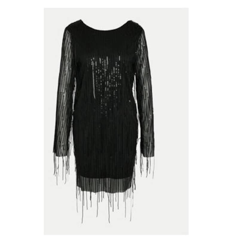 Дамска рокля -  304534843 - Полиестер - Черен Noisy May