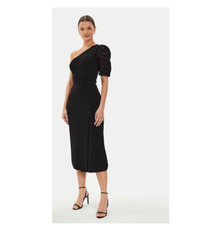 Дамска рокля -  304545573 - Полиестер/Полиамид/Вискоза - Черна - Черен Morgan