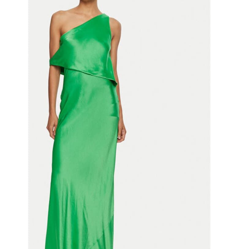 Дамска рокля -  304549137 - Ацетат/Полиестер - Зелен - Зелен Staud