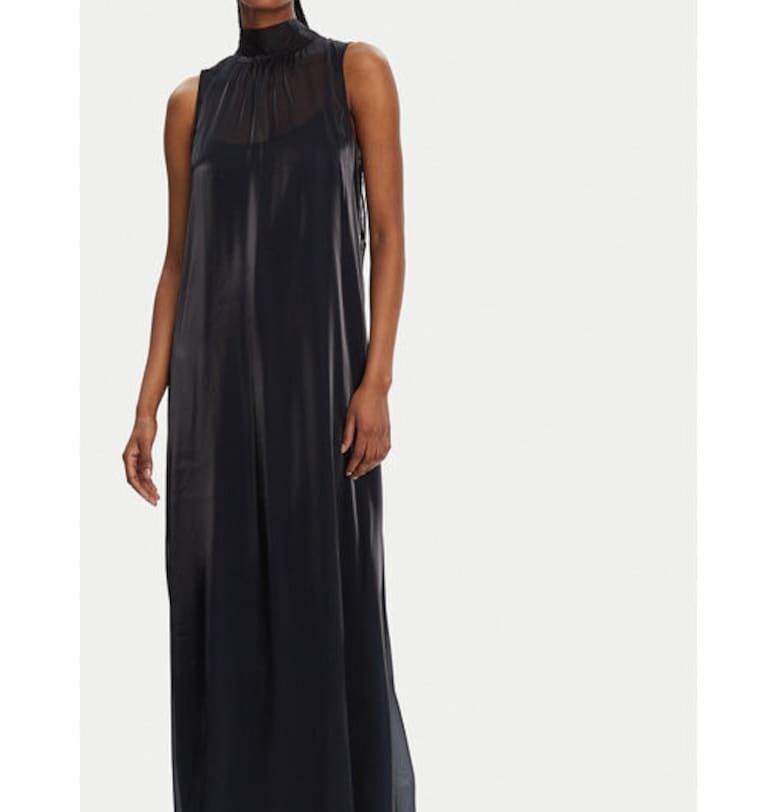 Дамска рокля -  304549311 - Полиестер - Син - Син Staud