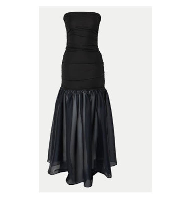 Дамска рокля -  304549335 - Вискоза - Черен - Черен Staud