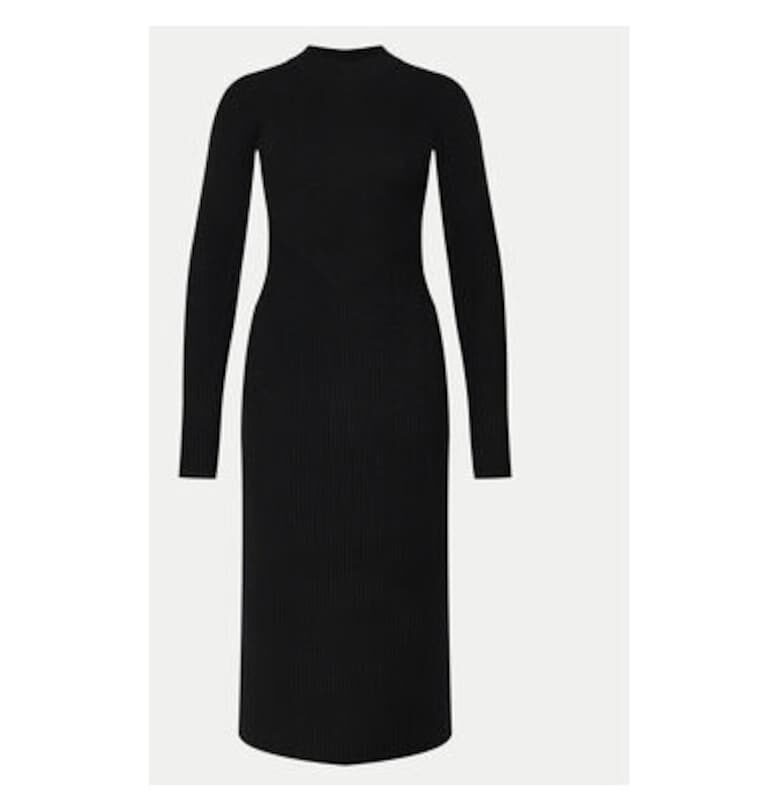 Дамска рокля -  304549342 - Вълна/Полиамид - Черна - Черен Staud