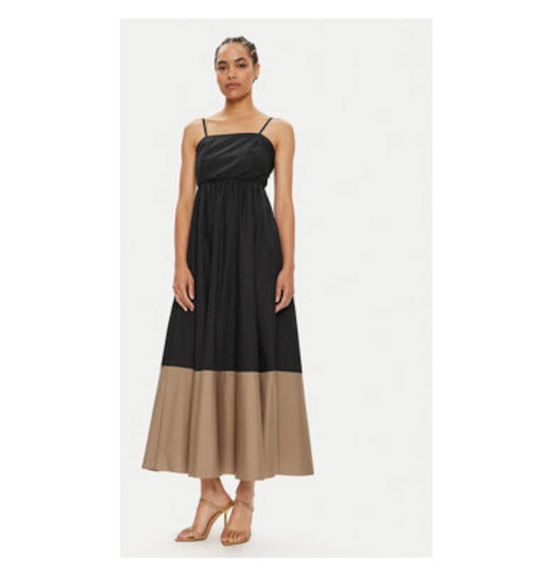 Дамска рокля -  304554520 - Памук - Черен - Черен VICOLO