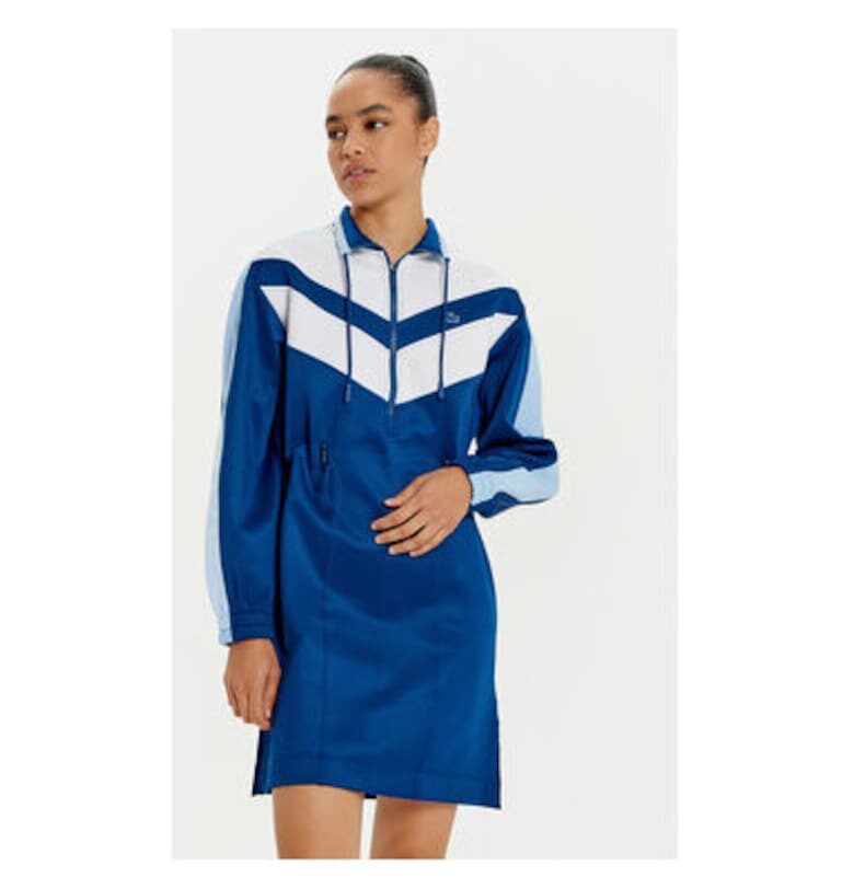 Дамска рокля -  304581120 - Полиестер - Син - Син Lacoste