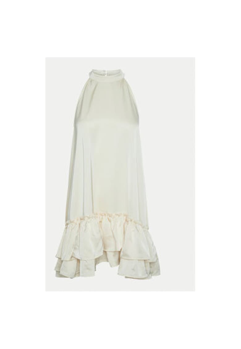 Дамска рокля - 304732324 - Полиестер - Бежов - Бежов Yas