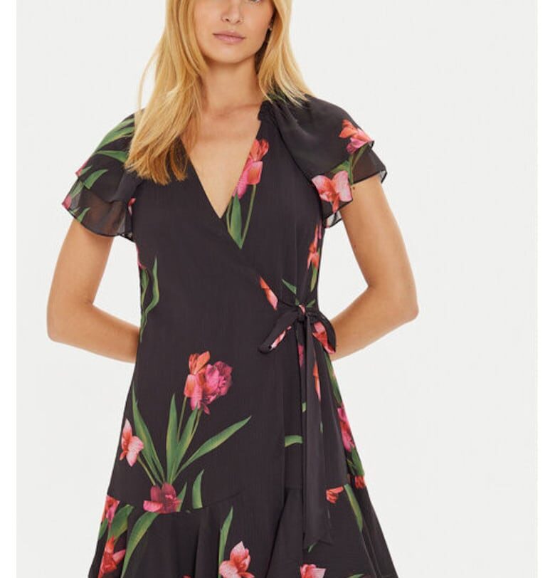 Дамска рокля -  304732805 - Полиестер - Черен - Черен Ted Baker