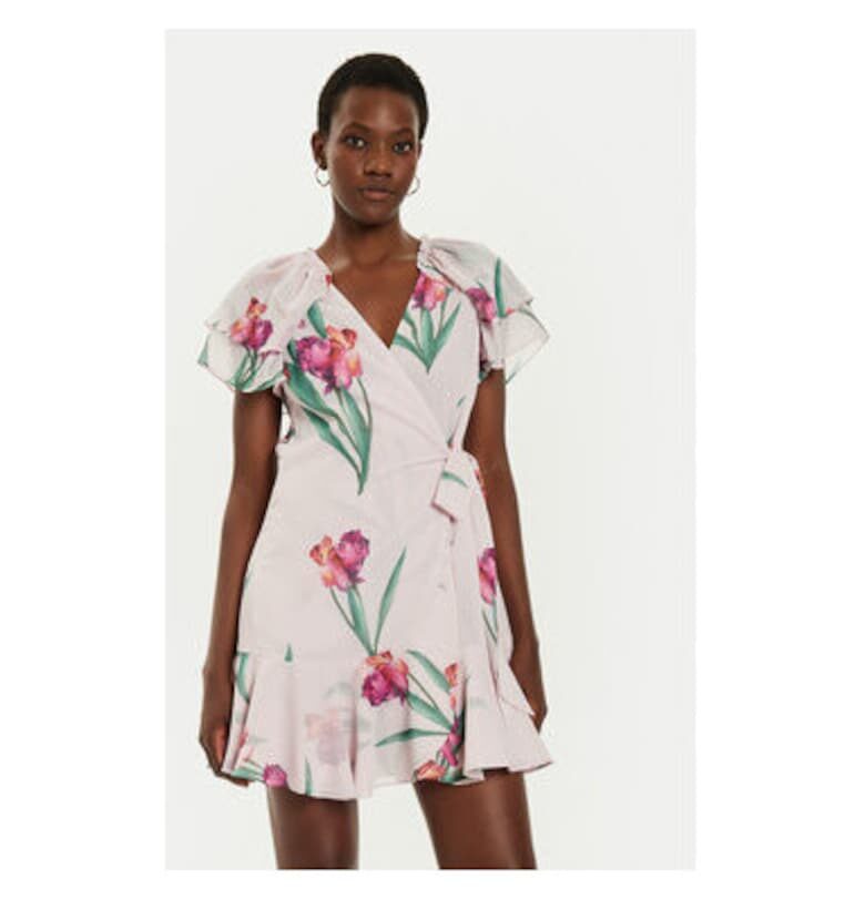 Дамска рокля -  304732836 - Полиестер - - Розово Ted Baker