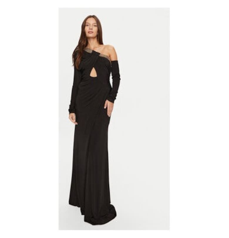 Дамска рокля -  304766404 - Вискоза - Черен - Черен Babylon