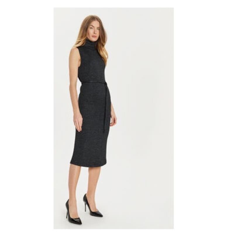 Дамска рокля -  304776199 - Полиестер/Вискоза - Черен - Черен ARTIGLI