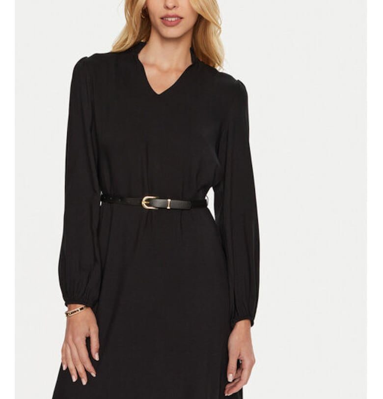 Дамска рокля -  304776229 - Вискоза - Черен ARTIGLI