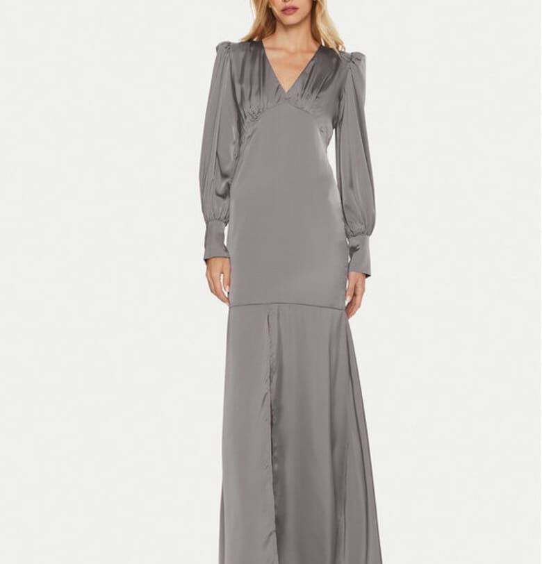 Дамска рокля -  304776267 - Полиестер - Сив - Сив ARTIGLI