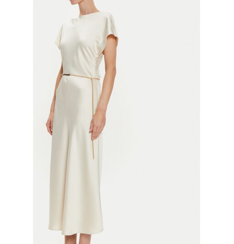 Дамска рокля  304831065 - Полиестер - Бежов - Бежов Imperial