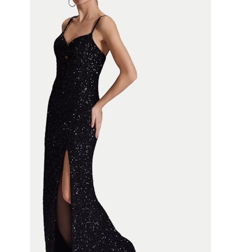 Дамска рокля -  304886591 - Полиестер - Черна - Черен Hey kyla