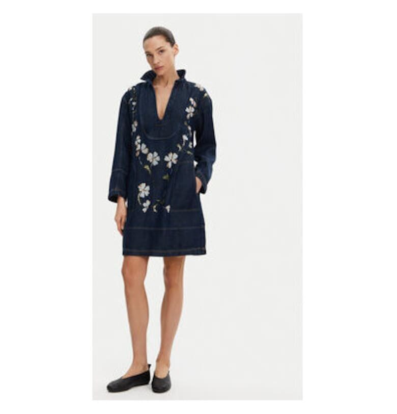 Дамска рокля -  304892936 - Лиосел - Син - Син Munthe