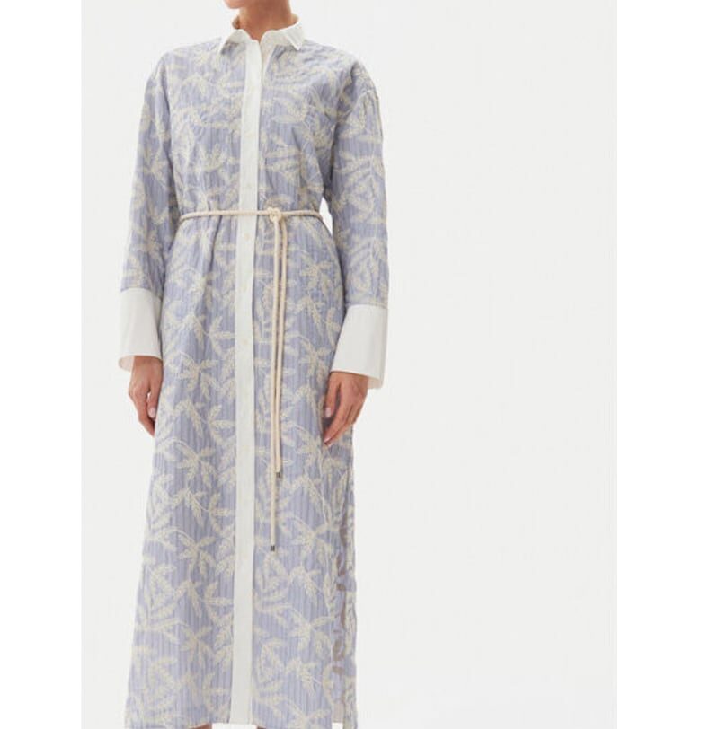 Дамска рокля -  304892981 - Органичен памук - Син - Син Munthe