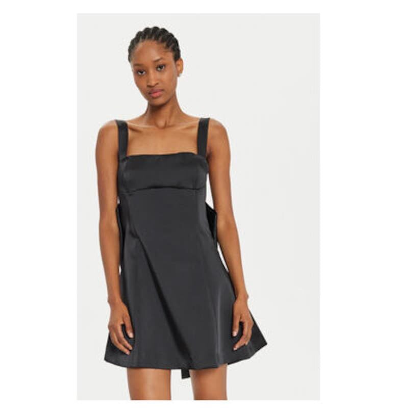 Дамска рокля -  304937095 - Полиестер - Черен VICOLO