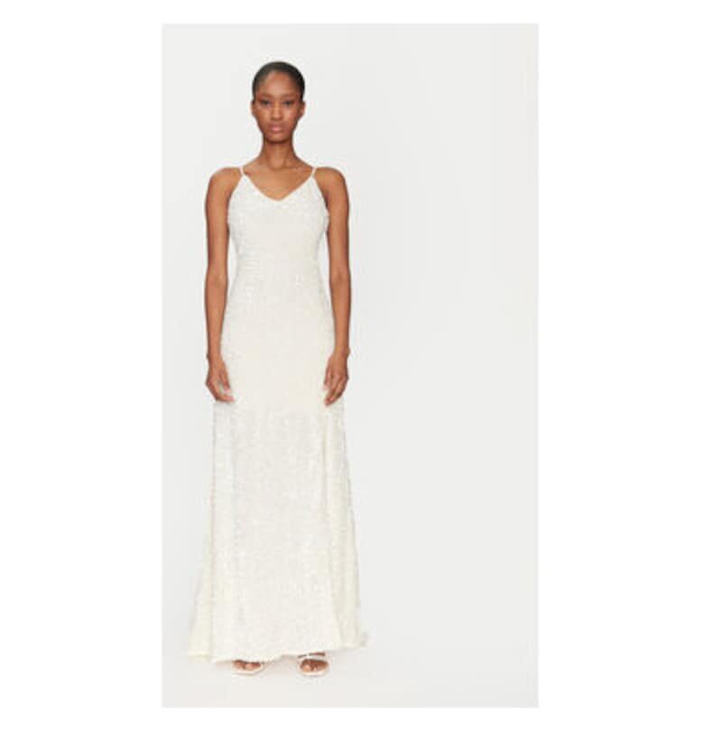 Дамска рокля -  304950650 - Полиестер - Бял Yas