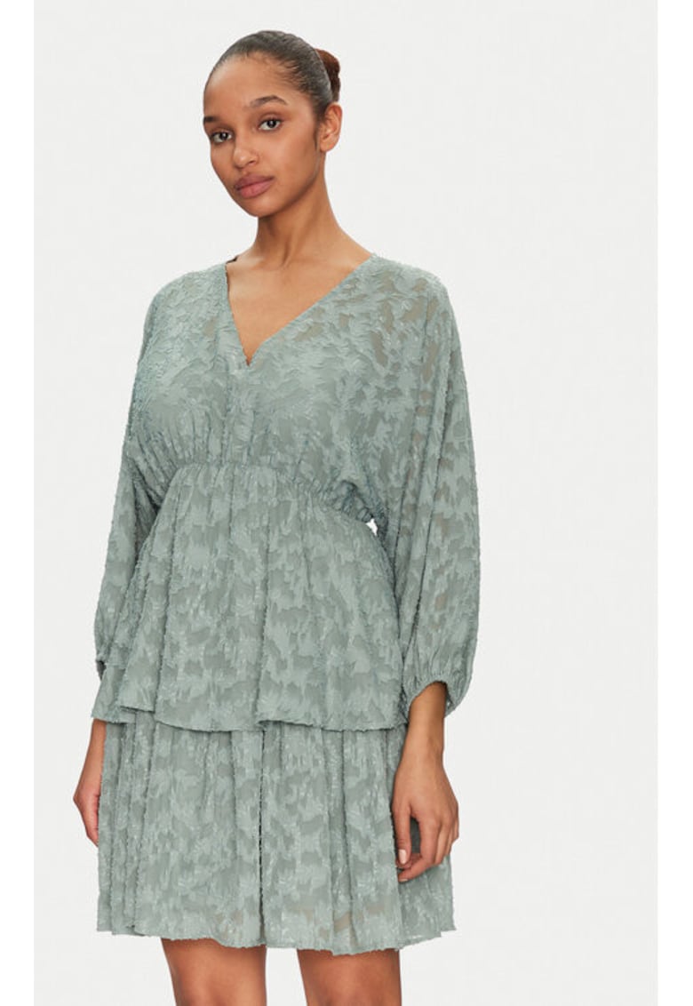 Дамска рокля - 305042415 - Полиестер - Зелен Yas