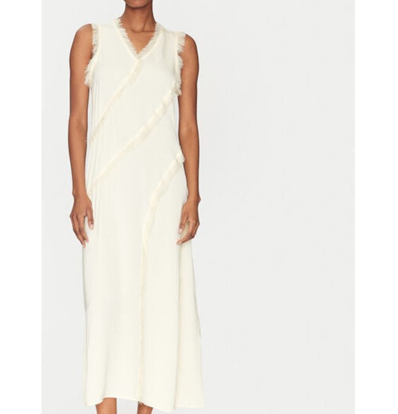 Дамска рокля -  305138415 - Вискоза - Бежов - Бежов Day Birger